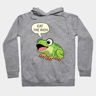 Eat The Rich - Frog Hoodie